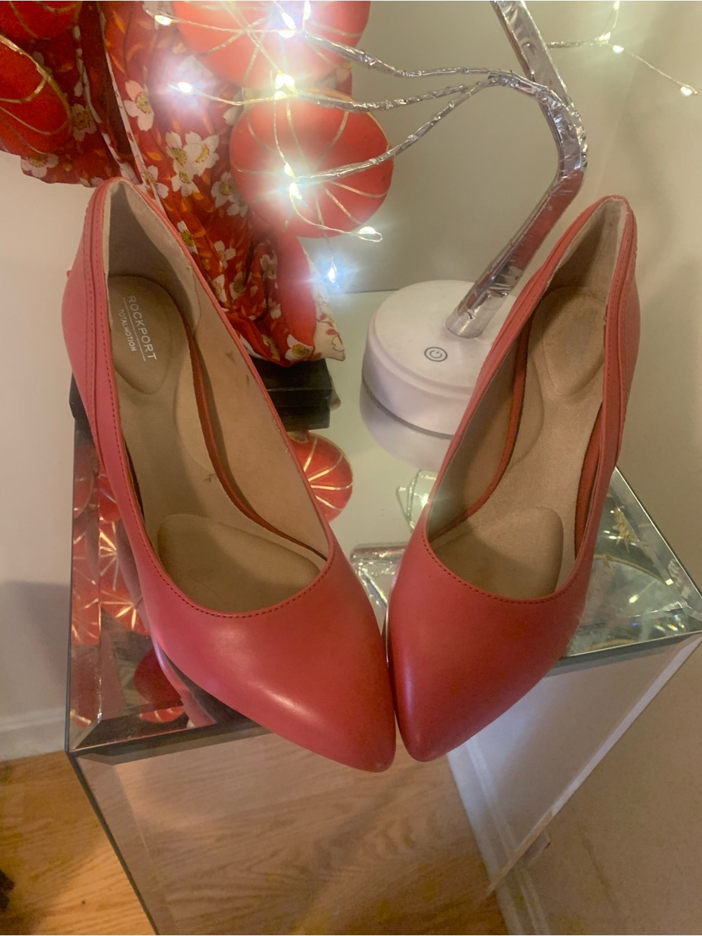 Rockport Women's Coral Pointed-Toe Pumps - Rose Coral